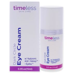 Dark Circle Eye Cream by Timeless for Unisex - 0.5 oz Cream