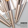 10pcs Set Makeup Brushes Tool Set Cosmetic Powder Eye Shadow Foundation Blush Blending Beauty Maquiagem Beauty Kit for Party