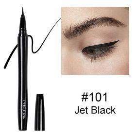 PHOERA Vacuum Straight Liquid Eyeliner (Option: 101Jet Black)