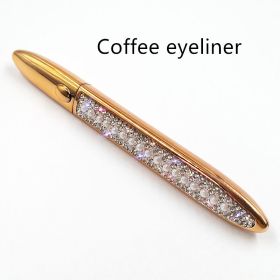 False Eyelashes Self-adhesive Eyeliner Multicolor (Option: Pearl-Coffee)