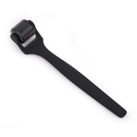 Matte 540 Microneedle Roller Feel Oil Rubber Oil Handle Matte (Option: Black-0.75mm)