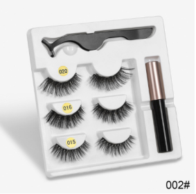 A Pair Of False Eyelashes With Magnets In Fashion (Option: Mixed B)
