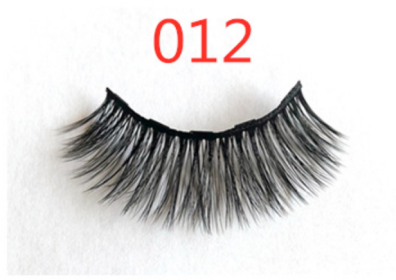 A Pair Of False Eyelashes With Magnets In Fashion (Option: 3PC 012 1 pair eyelashes)