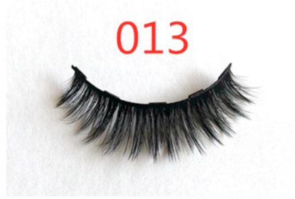 A Pair Of False Eyelashes With Magnets In Fashion (Option: 5PC 013 1 pair eyelashes)