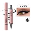 Stamp Pattern Double End Liquid Eyeliner for Perfect Wing Cat Eyes Stamp Eyeliner