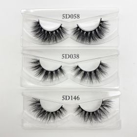 Wholesale 20/30/40/50Pairs Eyelashes 3D Mink Lashes Handmade Fluffy Dramatic Lashes Cruelty Free False Eyelashes Makeup Lashes (size: 50pairs)