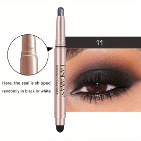 12 Color Eyeshadow Stick Eyeliner Pen, Highlighter Glitter Pearly Shimmer Matte Eyeshadow Pen, Eye Makeup Brightening Stick (Color: No. 11 Color)