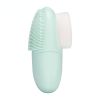 Double head face wash brush Japan silicone face wash brush manual face wash pore black head brush makeup brush beauty tool