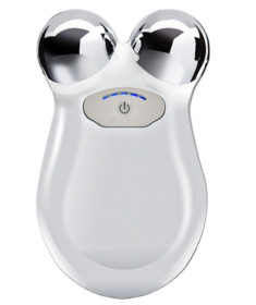 Mini Microcurrent Face Lift Machine Skin Tightening Rejuvenation Spa USB Charging Facial Wrinkle Remover (Color: White)
