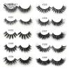 SHIDISHANGPIN Eyelashes 3D Mink Lashes Natural False