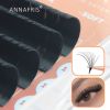 ANNAFRIS Easy Fan Eyelash Extension Automatic 1S Flowering 0.07mm Individual False Lashes Natural Soft Matte Black Volume Lash Extensions supplies