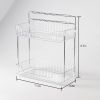 Rotating Makeup Organizer Acrylic Perfume Organizer Clear Skincare Organizer Cosmetics Organizer for Vanity Countertop