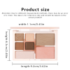 Sun warm seven color integrated plate eyeshadow plate