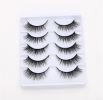 5Pairs Soft Fake Eyelashes Handmade Thick Wispy 3D Faux Mink Eyelash Natural Long Lashes Winged Lash Wholesale Eyelash Extension