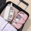 PVC Transparent Cosmetic Bag; Travel Makeup Bag; Large Capacity Travel Toiletry Bag