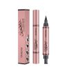 Stamp Pattern Double End Liquid Eyeliner for Perfect Wing Cat Eyes Stamp Eyeliner