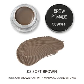 Fashion And Nature Phoera Eyebrow Cream 6 Colors (Option: 03Soft Brown)
